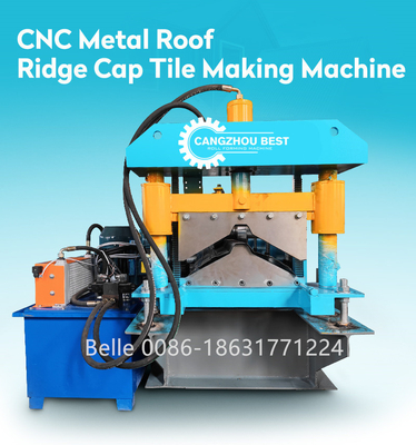 DACHPLATTE-Ridge Cap Machine Hydraulic Cutting-System des Metall350h Stahl